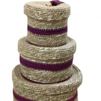 جونه صوف طقم ثلاث قطع حافظات