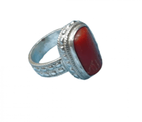 خاتم مرجان تونسي طبيعي