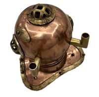 ساعات خوذة الغوص البني نمط غوص البحرية الأمريكية س...