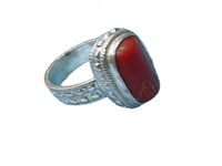 خاتم مرجان تونسي طبيعي