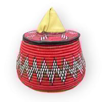 جونة تمر صغيره حافظة خوص