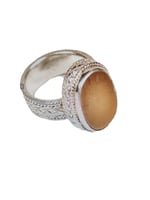 خاتم زراف فضة