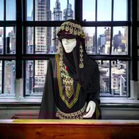 ثوب مكمم سيدات مقاس من 50 - 60