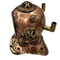 ساعات خوذة الغوص البني نمط غوص البحرية الأمريكية س...