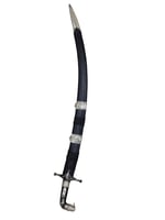 سيف قديم ونادر المقبض مصنوع من قرن وحيد القرن