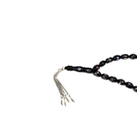 سبحة مزينة بأهداب معدنية - عدد 33