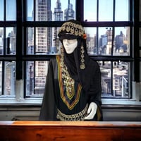 ثوب مكمم بنات مقاس 42 -50