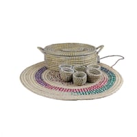 سفرة خوص مقاس قطر 1 ميتر