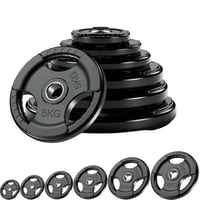 طارات اولمبي مجموعة اثقال مطاطية ( اوزان اولمبية )...