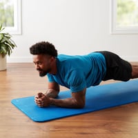 سجادة يوغا (أزرق)