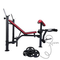 بنش رياضي احترافي بحامل ومسند