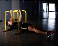 قضبان تمارين القوة متوازي ديب بار