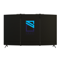 واقي شاشة تلفزيون منحني مقاس 65 بوصة