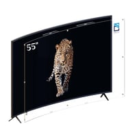 واقي شاشة تلفزيون منحني مقاس 55 بوصة