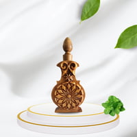 مكحلة خشبية مزخرفة أ