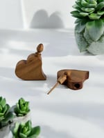 مكحلة خشبية (قلب)