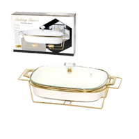 صينية بوفيه مستطيل سيراميك