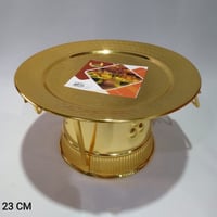 صحن ذهبي بقاعدة