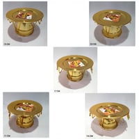 صحن ذهبي بقاعدة