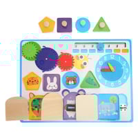 لوح منتسوري متعدد الافكار busy board