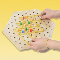 لعبة تحدي تشكيل المثلثات