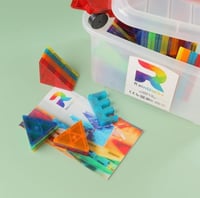 تركيبات الابداع المغناطيسية 120 قطعة