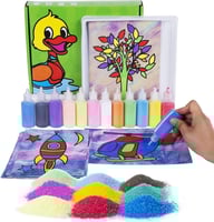 لعبة الرسم بالرمل 12 لوحة