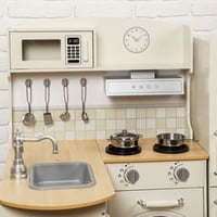 مطبخ الزاوية الخشبي