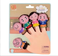 دمى الاصابع البلاستيكية