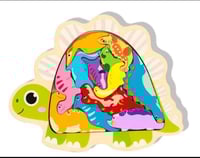 بزل مجسم خشبي