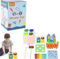 لعبة مونتيسوري 5 في 1