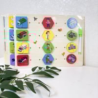 لعبة بازل اكمال الصور الخشبية