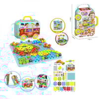 لعبة الدريل والبراغي تصميم حقيبة