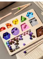 لوح تعليم الارقام والاشكال وتصنيف الالوان