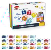 لعبة منتسوري الاقفال الحروف الانجليزية