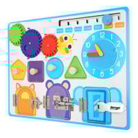 لوح منتسوري متعدد الافكار busy board