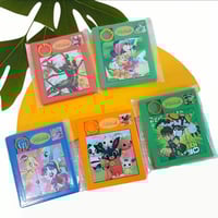 بازل مربع فارغ حجم صغير رسومات متعددة