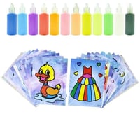 لعبة الرسم بالرمل 12 لوحة