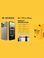 هاتف M-HORSE 17 Pro Max بذاكرة 128GB و 8GB RAM - ك...