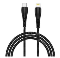 كابل شحن ايفون سريع Type-C مضفر نايلون - متين، مقا...