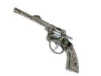 مسدس طرطعان حديد للأطفال مع كاتم صوت - لعبة مسدس م...