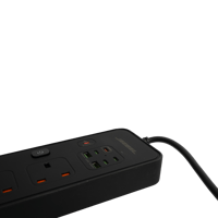 توصيلة كهرباء فولتكس جيبل | بقدرة 3250 واط 4 مقابس...