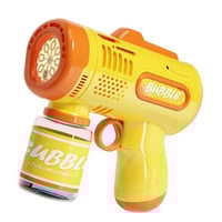 مسدس الفقاعات المضيء للأطفال - متعة الفقاعات مع أض...