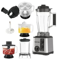 بكج سيلفر كريست الرمضاني المتكامل خلاط 6 في 1 مع م...