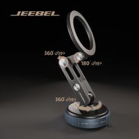 حامل جوال مغناطيسي متعدد المفاصل 360 درجة من JEEBE...