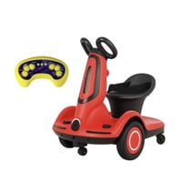 سكوتر كهربائي للأطفال 4 عجلات بدوران 360 درجة وأضو...