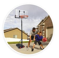 ستاند كرة السلة الاحترافي بارتفاع قابل للتعديل مع...