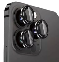 واقي عدسة كاميرا ايفون من الألومنيوم والزجاج المقو...