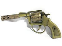 مسدس حديد للأطفال مع كاتم صوت - لعبة مسدس معدني وا...