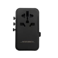 شاحن سفر عالمي جيبيل 65 واط - كيبل مدمج + منافذ US...